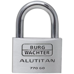 Burg Wächter 36121 lokot 70.00 mm različito zatvaranje   aluminij boja zaključavanje s ključem slika