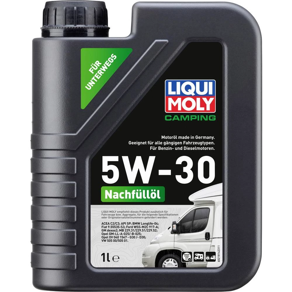 Liqui Moly Camping Nachfüllöl 5W-30 21814 motorno ulje 1 l slika