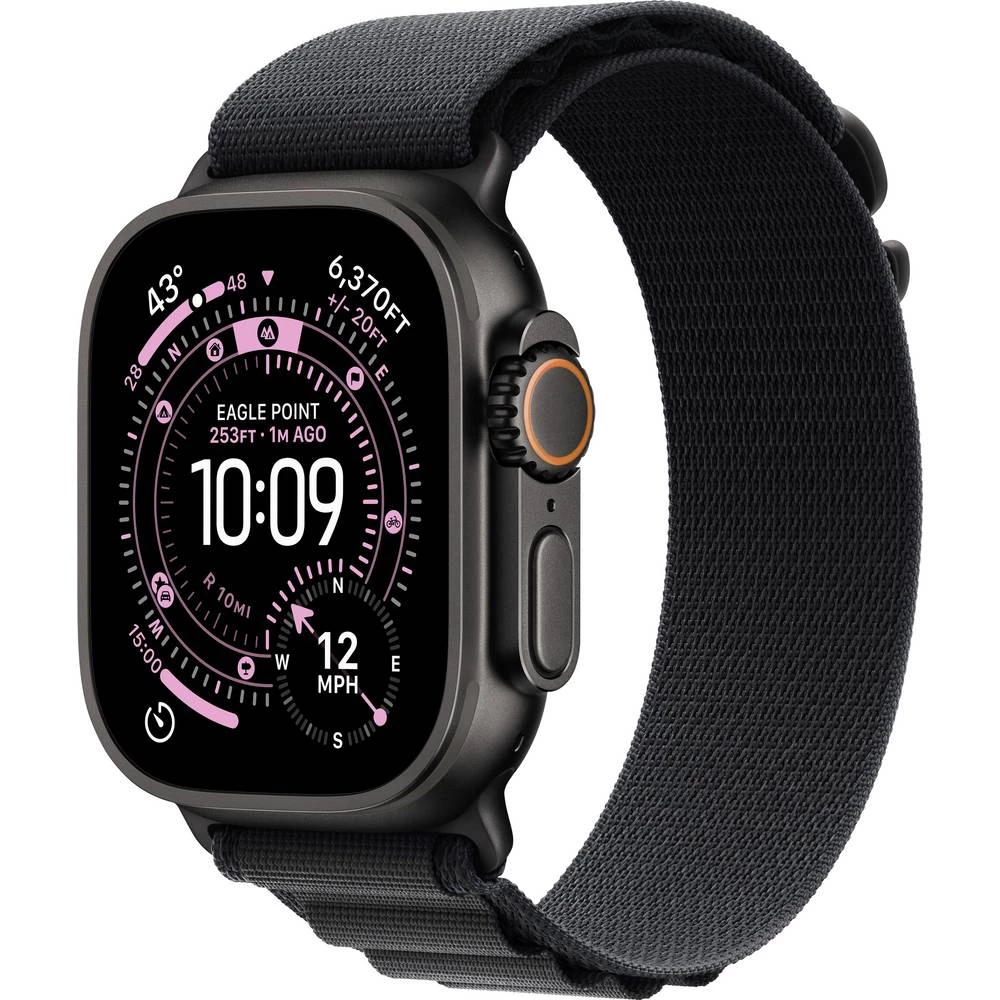 Apple Watch Ultra 3 GPS + Cellular 49 mm kućište od titana Alpine Loop crna m slika