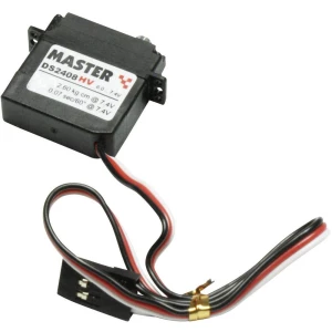 Master Mini servo DS240HV Digitalni servo Materijal prigona: Metal Sustav utičnica: JR slika