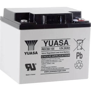 Yuasa REC50-12 YUAREC5012 olovni akumulator 12 V 50 Ah olovno-koprenasti (Š x V x D) 197 x 175 x 165 mm M5 vijčani prikl slika