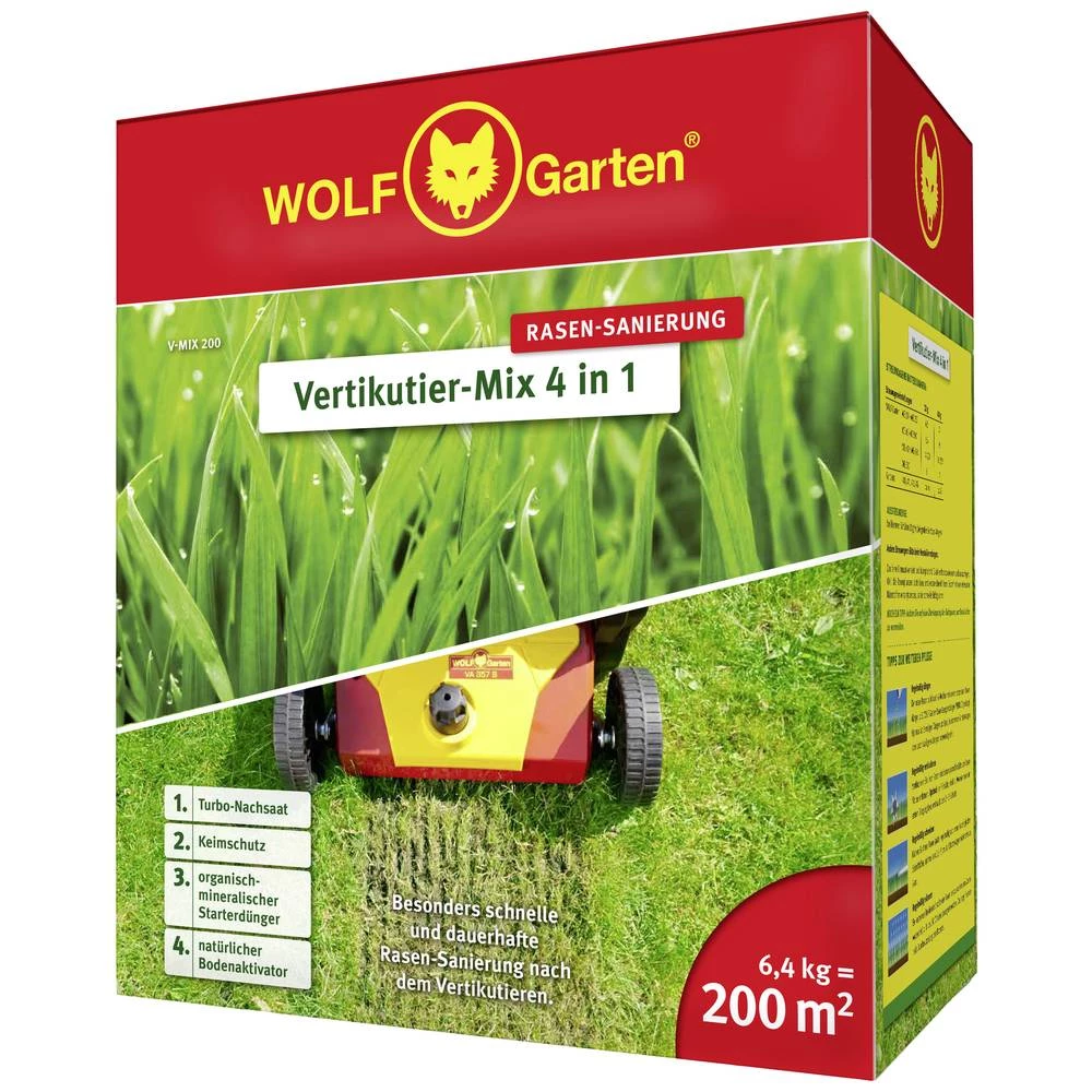 WOLF-Garten 3851630 Popravak travnjaka Scarifying mix V-Mix 200 6.4 kg slika
