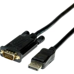 Value DisplayPort priključni kabel 3.00 m 11.99.5803 crna [1x muški konektor displayport - 1x muški konektor vga]
