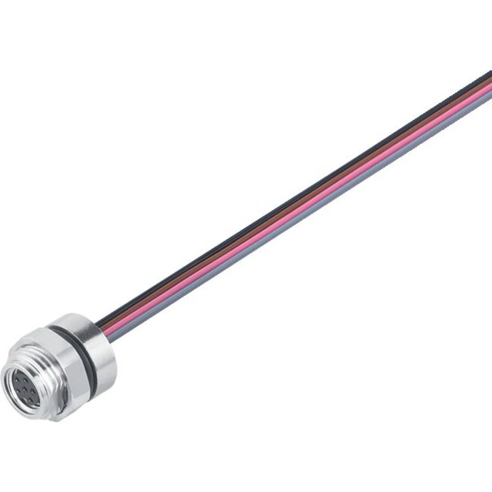 binder 76 6518 1111 00006-0200-20 utični konektor za senzor/aktivator, nekonfekcionirani žženski konektor, ravni, ženski slika