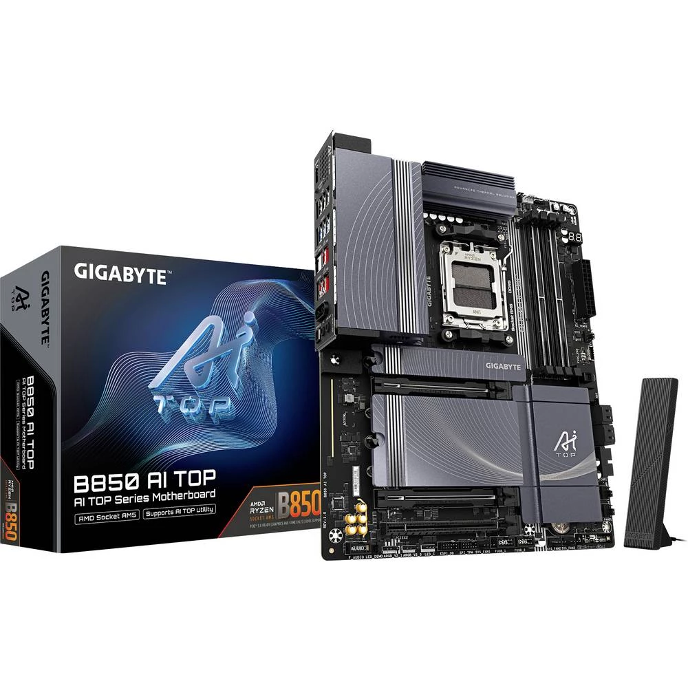 Gigabyte B850 AI TOP matična ploča Baza #####AMD AM5 Faktor oblika (detalji) ATX Set čipova matične ploče AMD® B850 slika