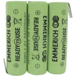 Mignon akumulatorski paket Emmerich Ready to Use, 3,6 V, Z-lemna zastavica