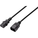Basetech BT-2336891 rashladni uređaji produžni kabel  crna 3.50 m