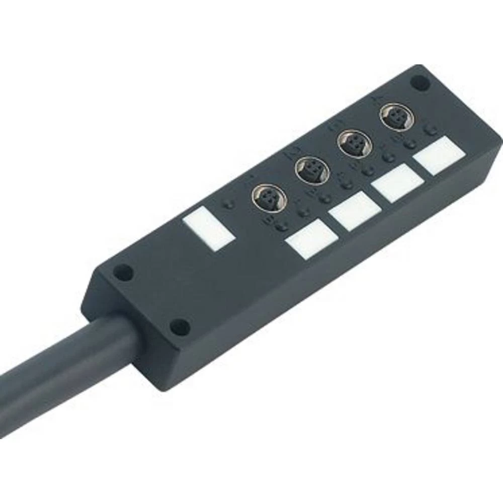 binder 72 6327 50 04 72 6327 50 04-20 sensorska/aktivatorska kutija aktivna M12 razdjelnik s metalnim navojem 1 St. slika
