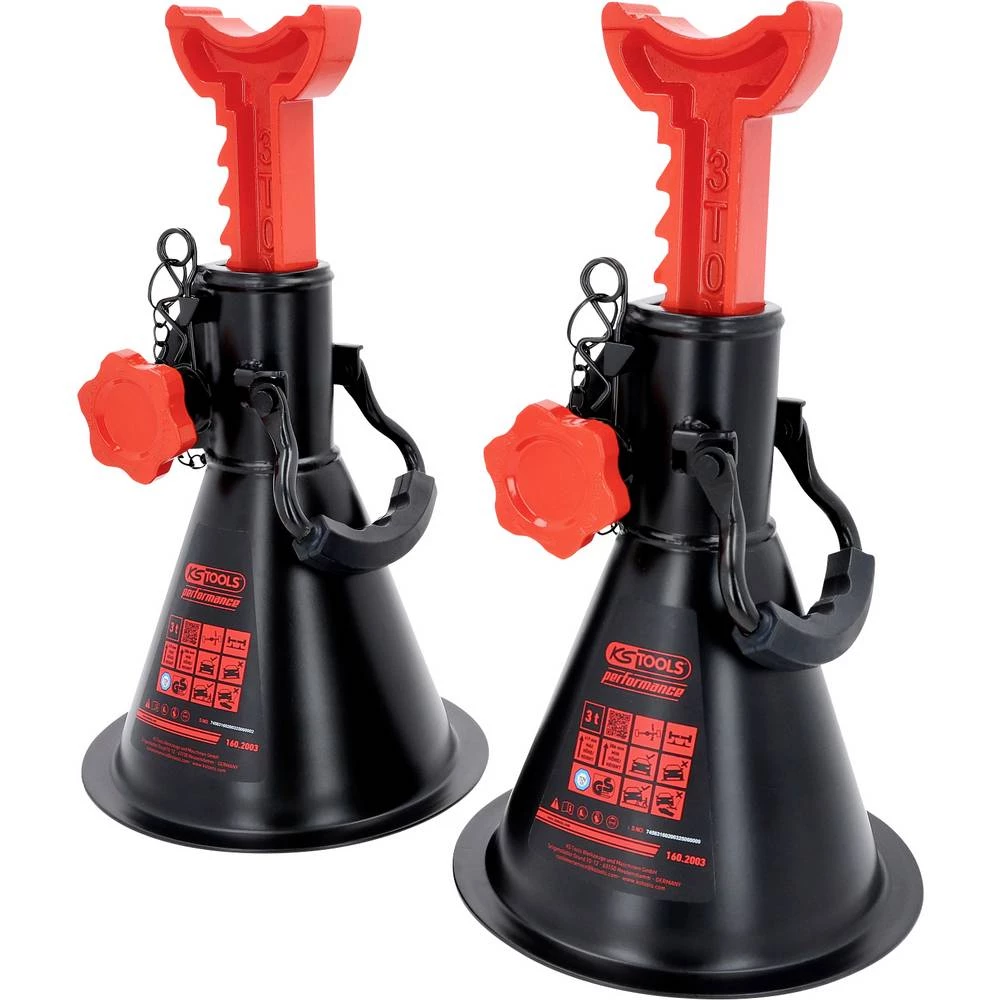 KS Tools podmetač za auto 3 t Radna visina: 29 - 40 cm slika