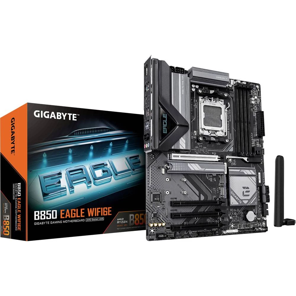 Gigabyte B850 EAGLE WIFI6E matična ploča Baza #####AMD AM5 Faktor oblika (detalji) ATX Set čipova matične ploče AMD® B85 slika