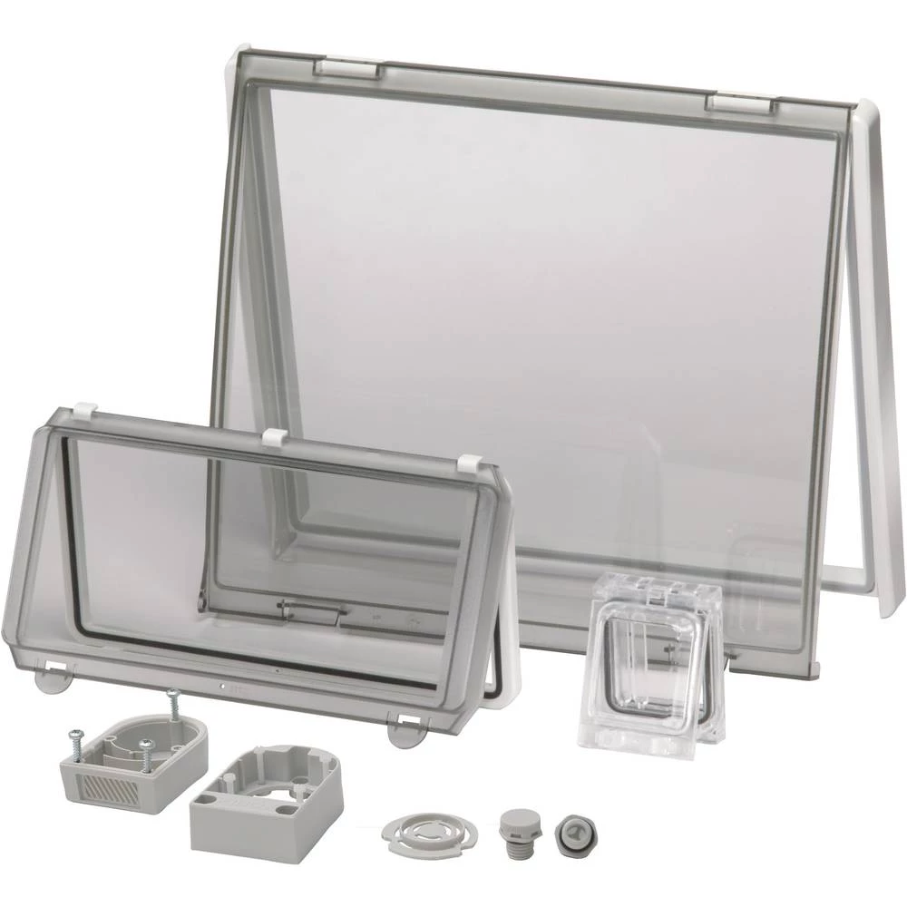 Fibox L 12 II 3730775 prozirni poklopac, sa šarnirom (D x Š) 248 mm x 128 mm polikarbonat bistra 1 kom. slika