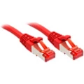 LINDY 47740 RJ45 mrežni kabel, Patch kabel cat 6 S/FTP 20.00 m crvena  1 St. slika