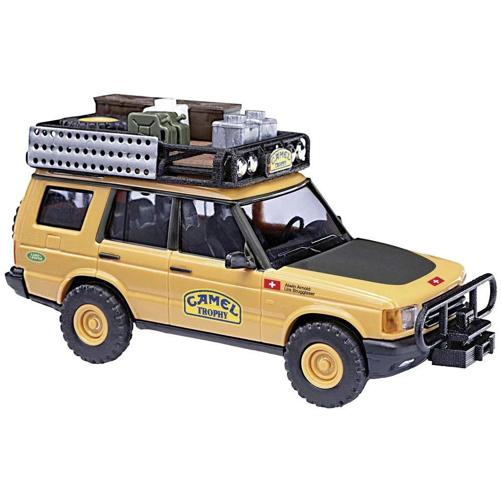 Busch 51938 h0 model automobila Land Rover Discovery, Camel Trophy slika