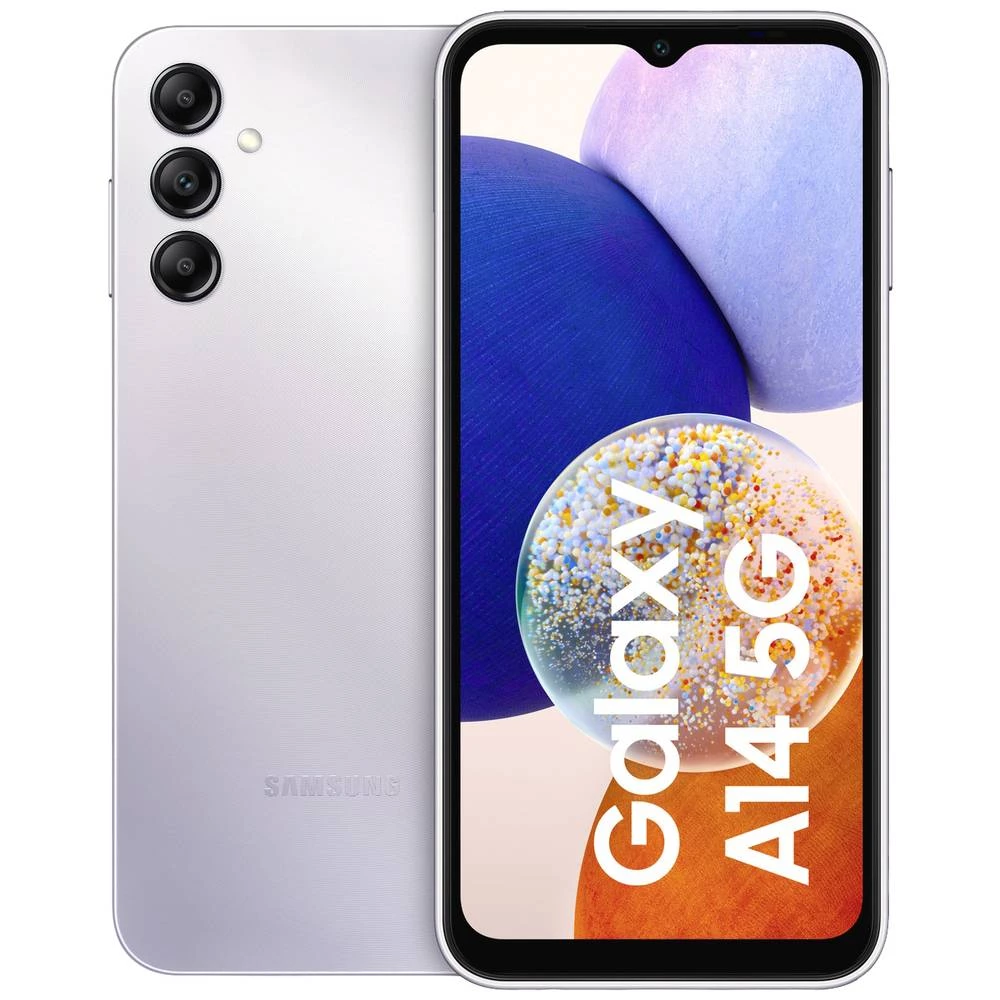 Samsung Galaxy A14 5G pametni telefon 64 GB 16.8 cm (6.6 palac) srebrna  Dual-SIM slika