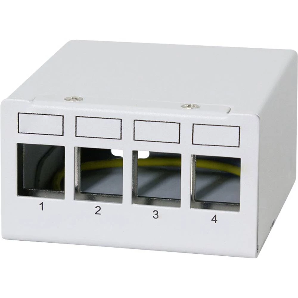 LogiLink NK4090 Patch panel CAT 6a svijetlosiva (RAL 7035) slika