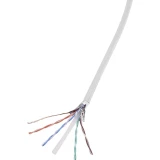 Mrežni kabel CAT 6 F/UTP 4 x 2 x 0.27 mm² Bijela TRU COMPONENTS 1567179 305 m