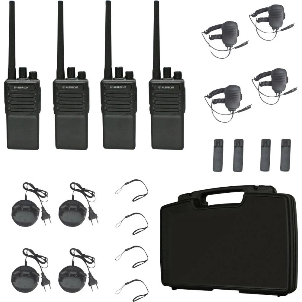 Albrecht Tectalk Worker 2, 4er Koffer 29836 PMR ručna radio stanica slika
