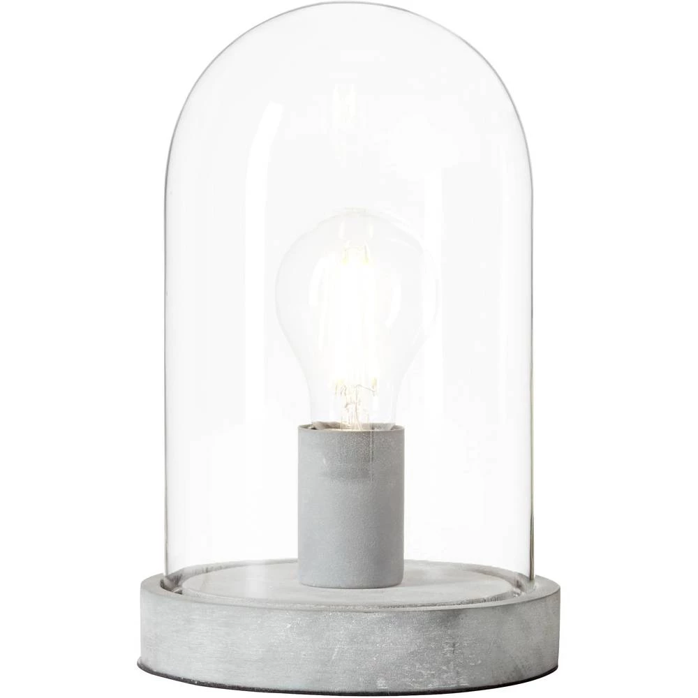 Brilliant Stajaće/stolne svjetiljke 99000/22 Siva, Prozirna E27 slika