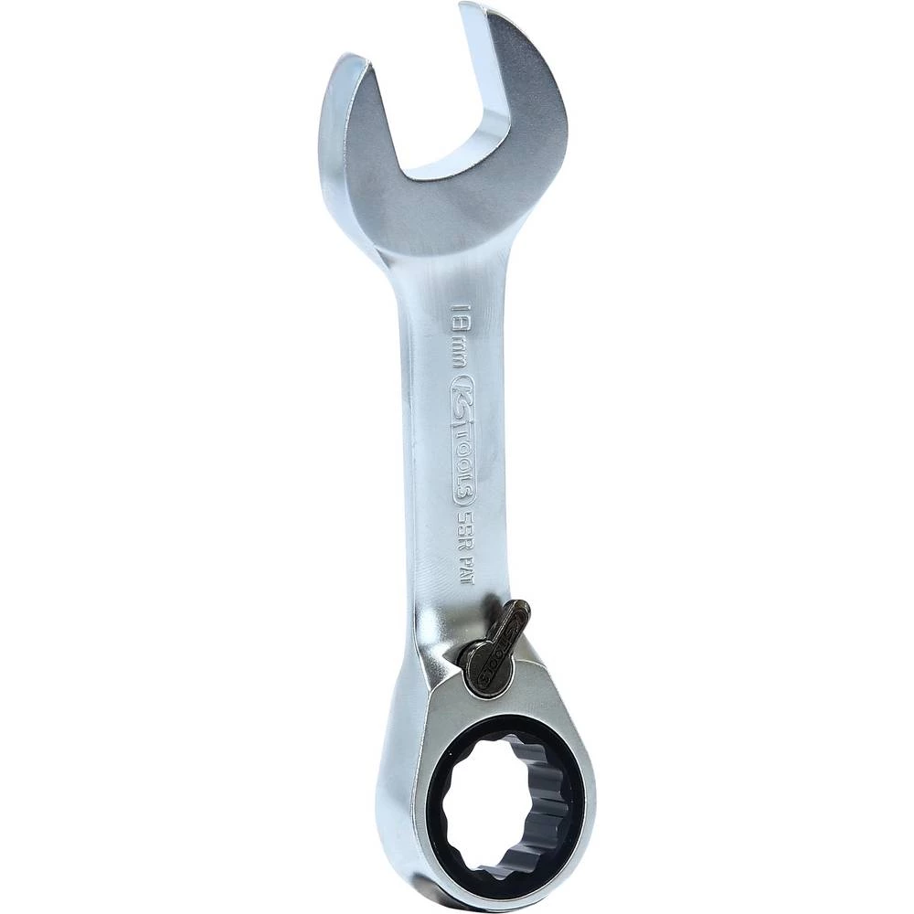 KS Tools 503.4641 503.4641 viličasto okasti ključ s račnom Veličina ključa (metrička) (naslov) 18 mm slika