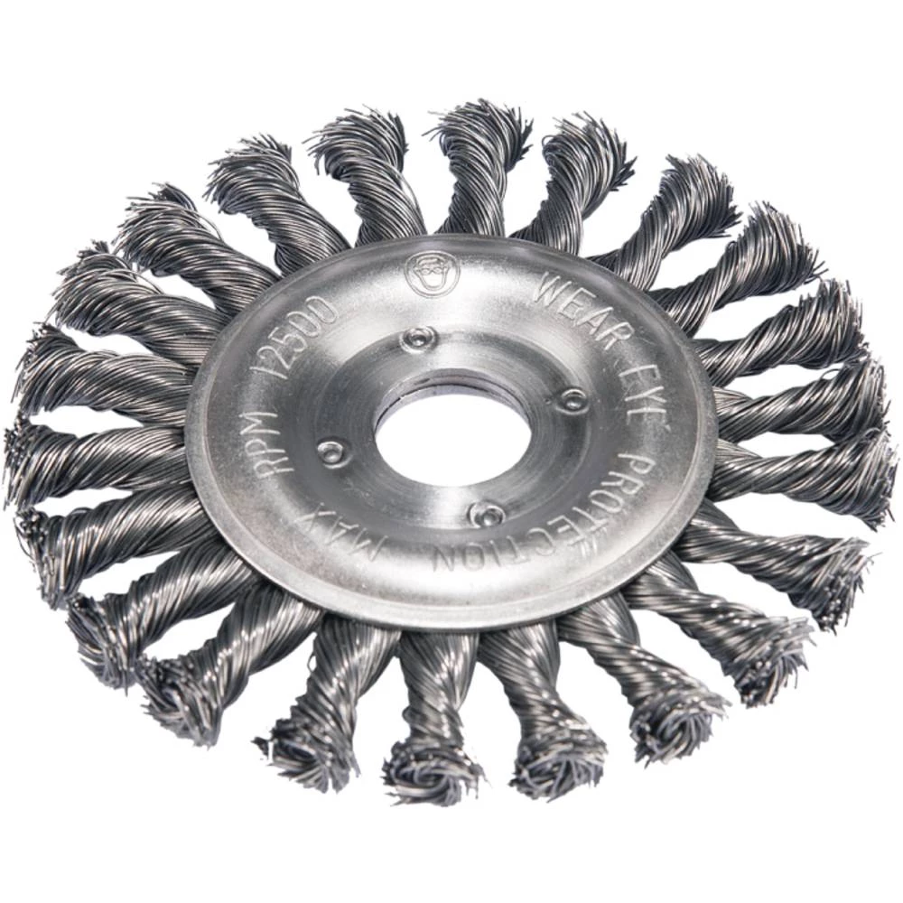 KS Tools 340.0046 Okrugla četka od nehrđajućeg čelika 0,5 mm, Ø 115 mm slika