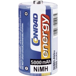NiMH mono akumulatori Conrad energy 5000 mAh, 2 komada slika