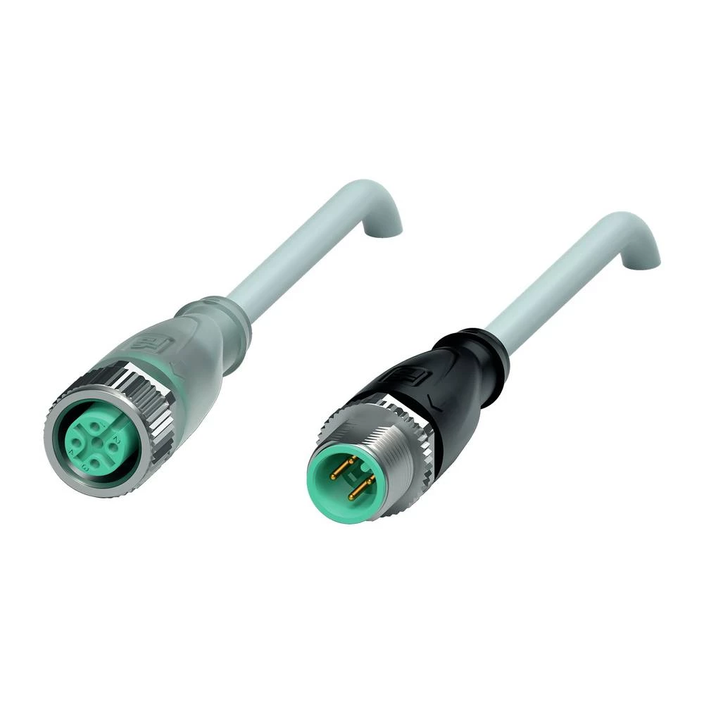 Pepperl+Fuchs 240779-100010 utični konektor za senzor/aktivator, konfekcionirani 5 m Broj polova: 4, 4 1 St. slika