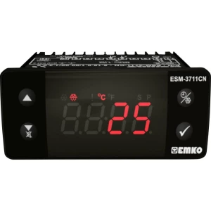 Emko ESM-3711-CN.8.12.0.1/00.00/1.0.0.0 2-točkasti regulator termostat PTC -50 do 130 °C relej 16 A (D x Š x V) 65 x 76 slika