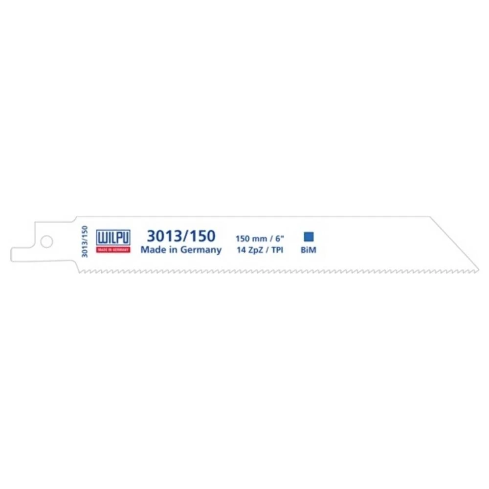 Alarm Werkzeuge 56060025 Paket od 5 HSS bimetalnih listova za recipročnu pilu, valovitih 14TPI L.151mm 5 kom. slika