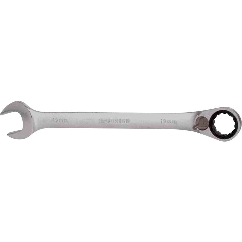 IRONSIDE 117331 prstenasti ključ sa čegrtaljkom Veličina ključa (metrička) (naslov) 19 mm slika