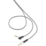 Klinken 4-polni audio priključni kabel [1x klinken utikač 3.5 mm - 1x klinken utikač 3.5 mm] 1 m crni, pozlaćeni utični kontakti