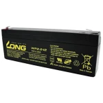 Long WP2.2-12 WP2.2-12 olovni akumulator 12 V 2.2 Ah olovno-koprenasti (Š x V x D) 178 x 66 x 34 mm plosnati priključak