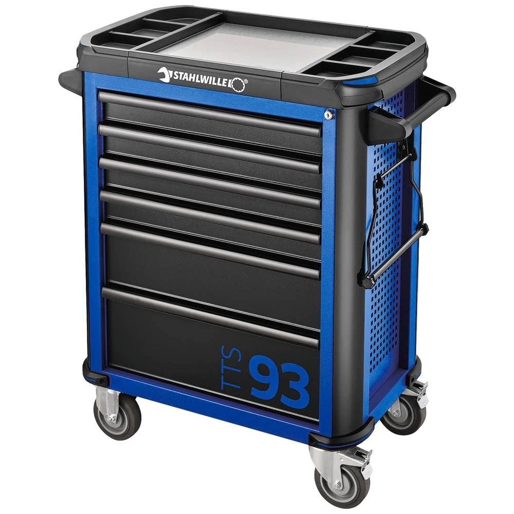 Stahlwille 81200156 kolica za alat Boja proizvođača: plava boja, crna slika