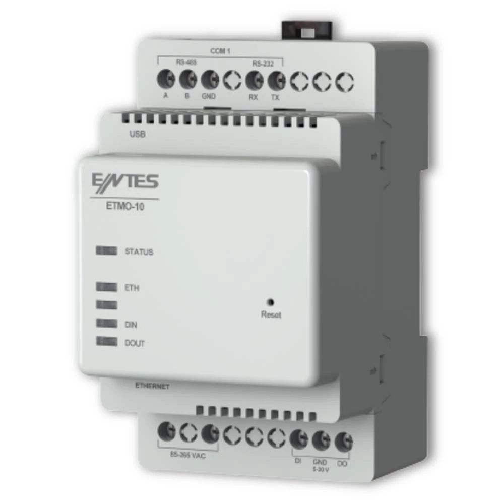 ENTES ETMO-02 mrežni poveznik Ethernet, USB, RS-485, RS-232 265 V kom. slika