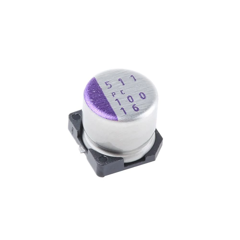 Panasonic elektrolitski kondenzator SMD 100 µF 16 V 20 % (Ø) 6.3 mm 1 St. slika