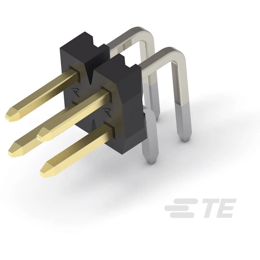 TE Connectivity ugradna standardna letva s muškim kontaktima 2842164-2 1 St. Box slika