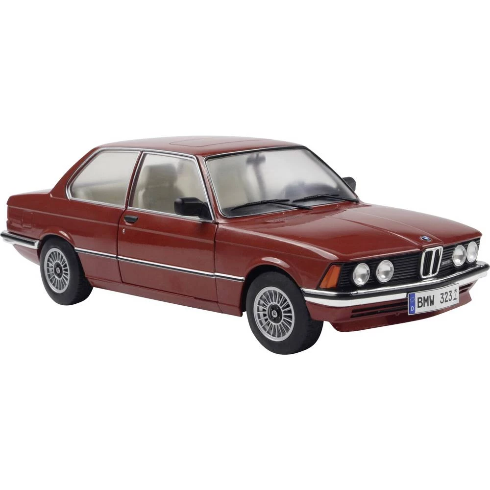 Solido model automobila BMW E21 323I metalik kestenjasto crvena. gotovi model model automobila slika