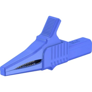 Sigurnosna krokodilska stezaljka CAT II Plava boja Stäubli XKK-1001 slika