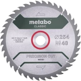 Metabo 628325000 list kružne pile 254 x 30 x 1.6 mm Broj zubaca (po inču): 40 1 St.
