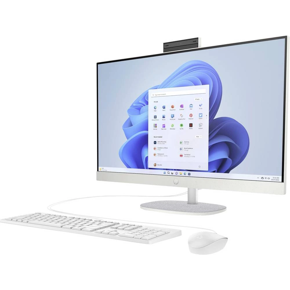 HP All-in-One PC 27-cr0471ng 68.6 cm (27 palac) Full HD AMD Ryzen 7 7730U 4.5 GHz 16 GB RAM 512 GB SSD AMD Radeon grafik slika