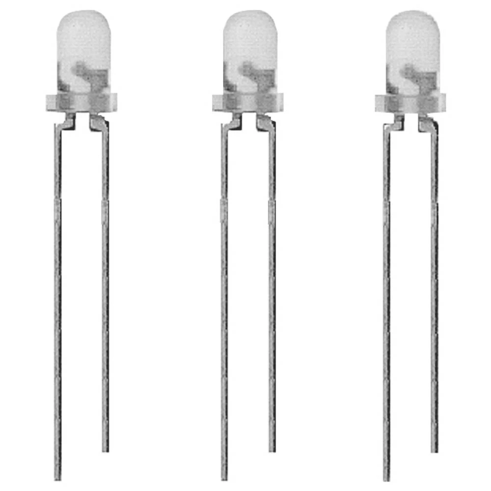 Lite-On LTL4251N-022 LED ožičen žuta svinut 3 mm 5.6 mcd 60 ° 20 mA 2.1 V slika