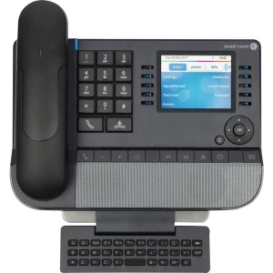 Alcatel-Lucent Enterprise 8068s telefon s kabelom, voip  zaslon u boji siva slika