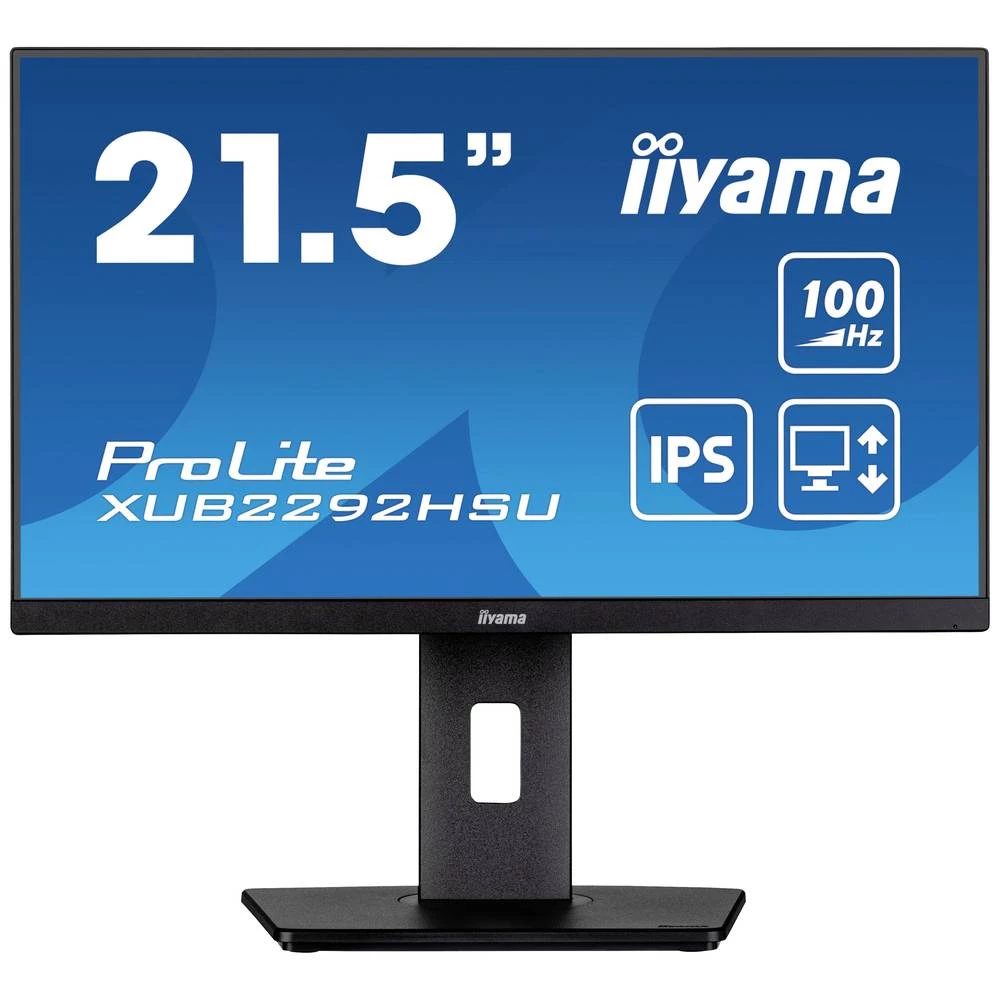 Iiyama ProLite XUB2292HSU-B6 LCD zaslon Energetska učinkovitost 2021 E (A - G) 54.6 cm (21.5 palac) 1920 x 1080 piksel slika