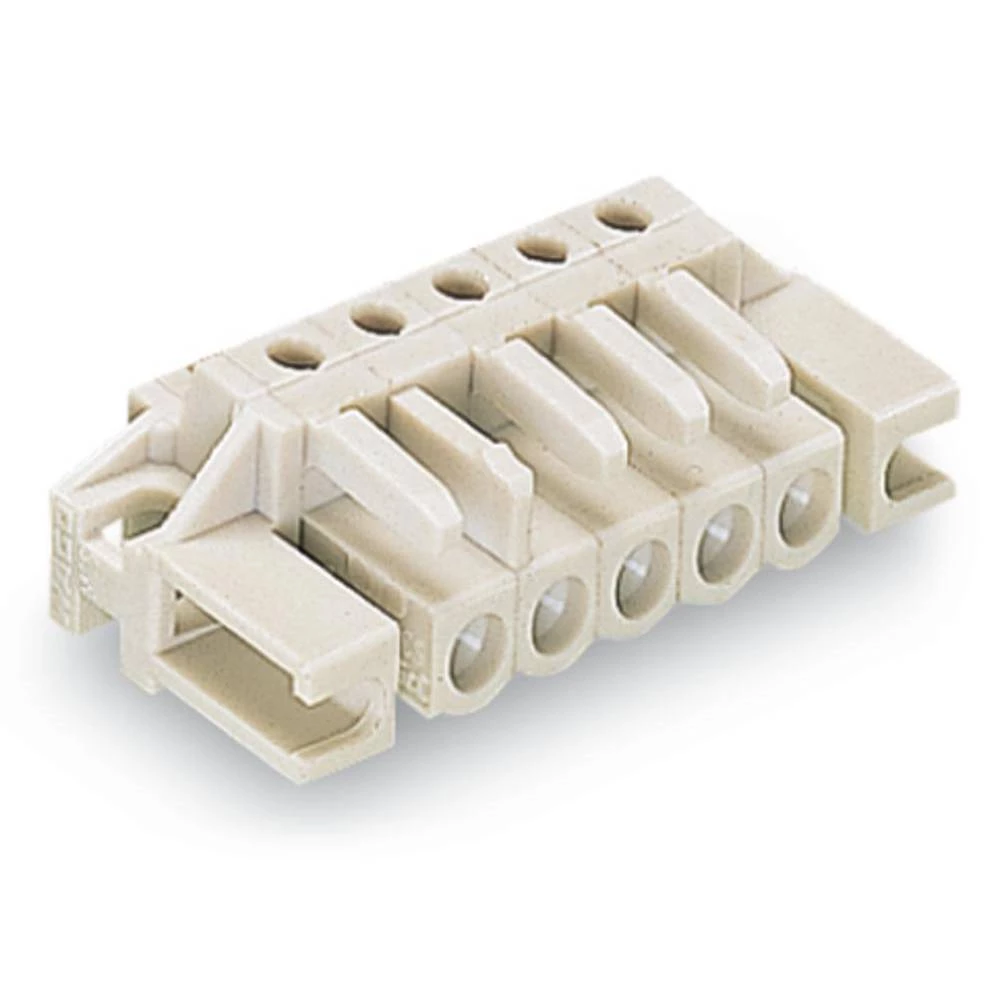 WAGO kućište utičnice za tiskanu pločicu 722 Ukupan broj polova 4 Raster: 5 mm 722-234/047-000 50 St. slika