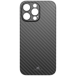 Black Rock Ultra Thin Iced stražnji poklopac za mobilni telefon Apple iPhone 15 Pro crna, karbon crna boja induktivno pu slika
