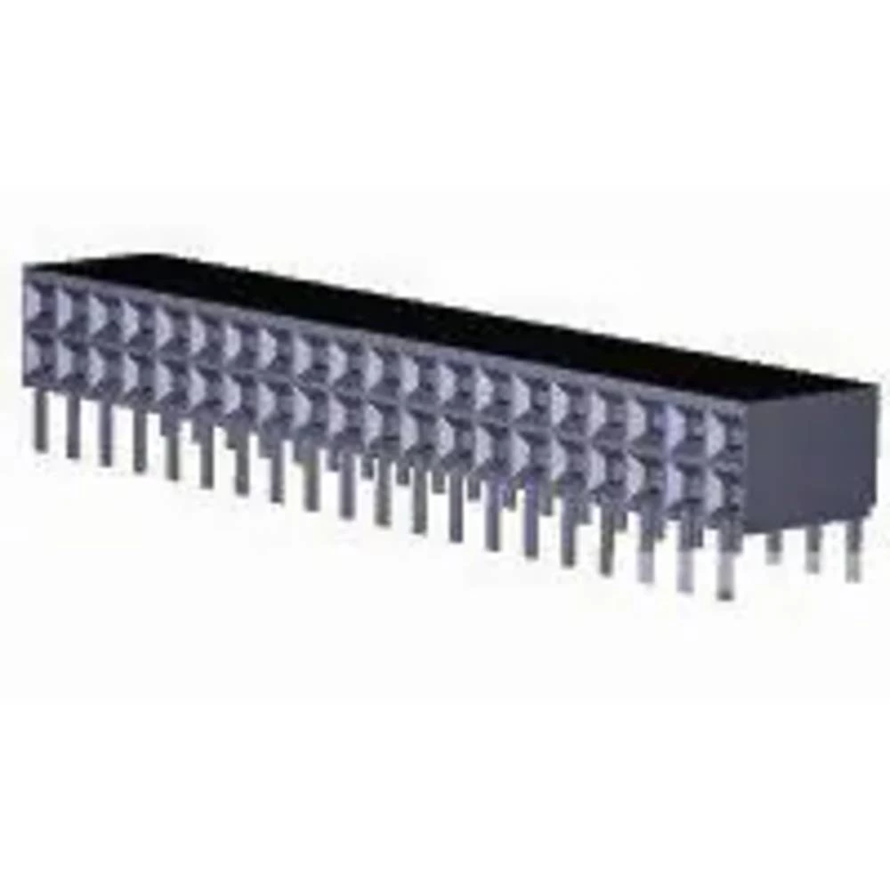 TE Connectivity standardna letva sa ženskim kontaktima 1-146140-9 1 St. Tube slika