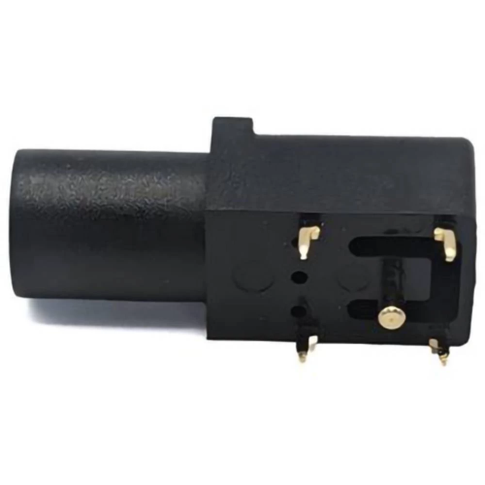 Mueller Electric BU-163-0 banana utičnica ženski konektor Zatik-Ø: 4.2 mm crna 1 kom. slika