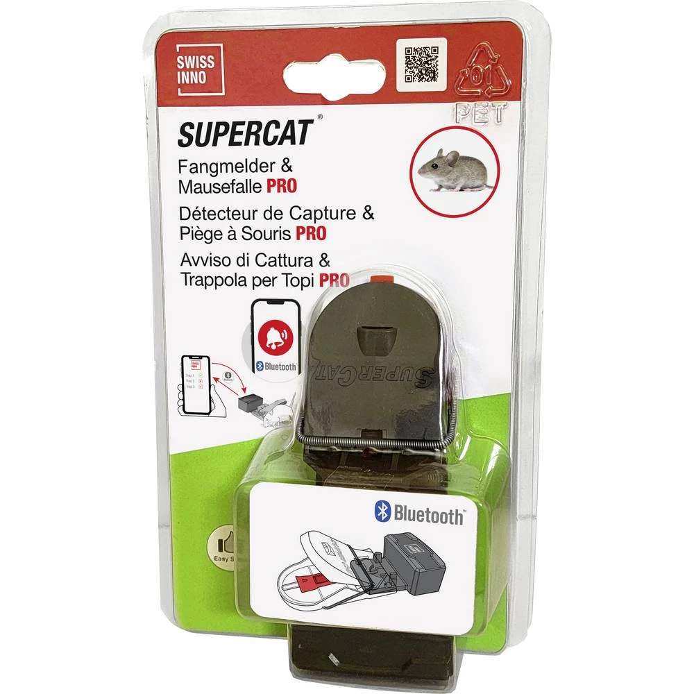 Swissinno Fangmelder Connect + SuperCat Mausefalle Pro mišolovka 1 kom. slika