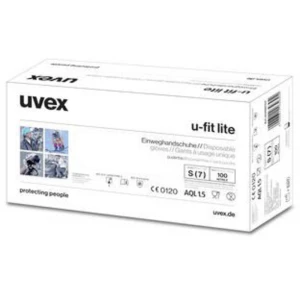 Rukavice za jednokratnu uporabu Veličina (Rukavice): L EN 374 Uvex u-fit lite 6059709 100 ST slika