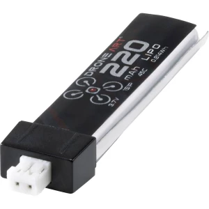 LiPo akumulatorski paket za modele 3.7 V 220 mAh Broj ćelija: 1 45 C DroneArt Softcase Molex-utični sustav slika