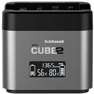 Punjač baterije za kameru Pro Cube 2, Nikon Hähnel 10005710 Odgovarajući akumulator Litijev-ionski, Nikalj-metal-hidridni slika